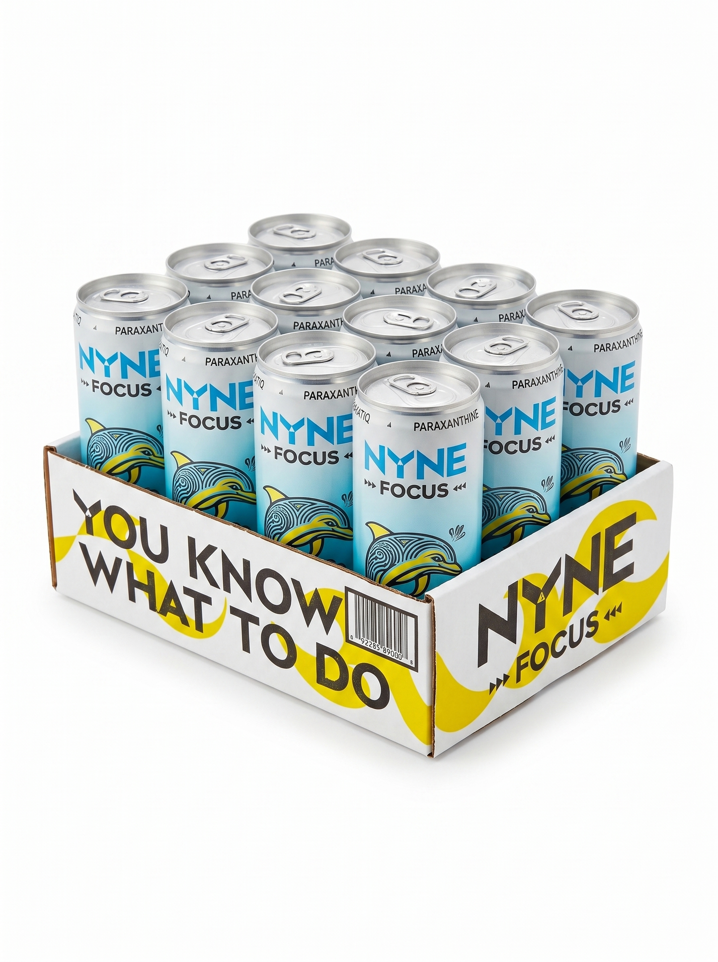 NYNE Focus Lemon Ginger - 12 Pack