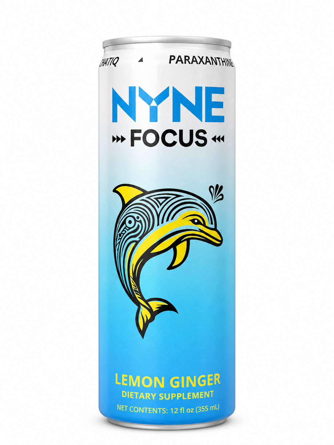 NYNE Focus Lemon Ginger - 12 Pack