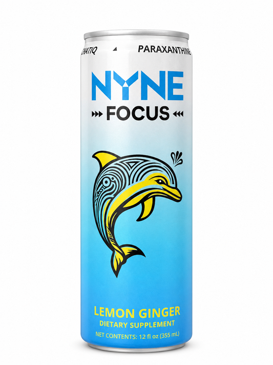 NYNE Focus Lemon Ginger - 12 Pack