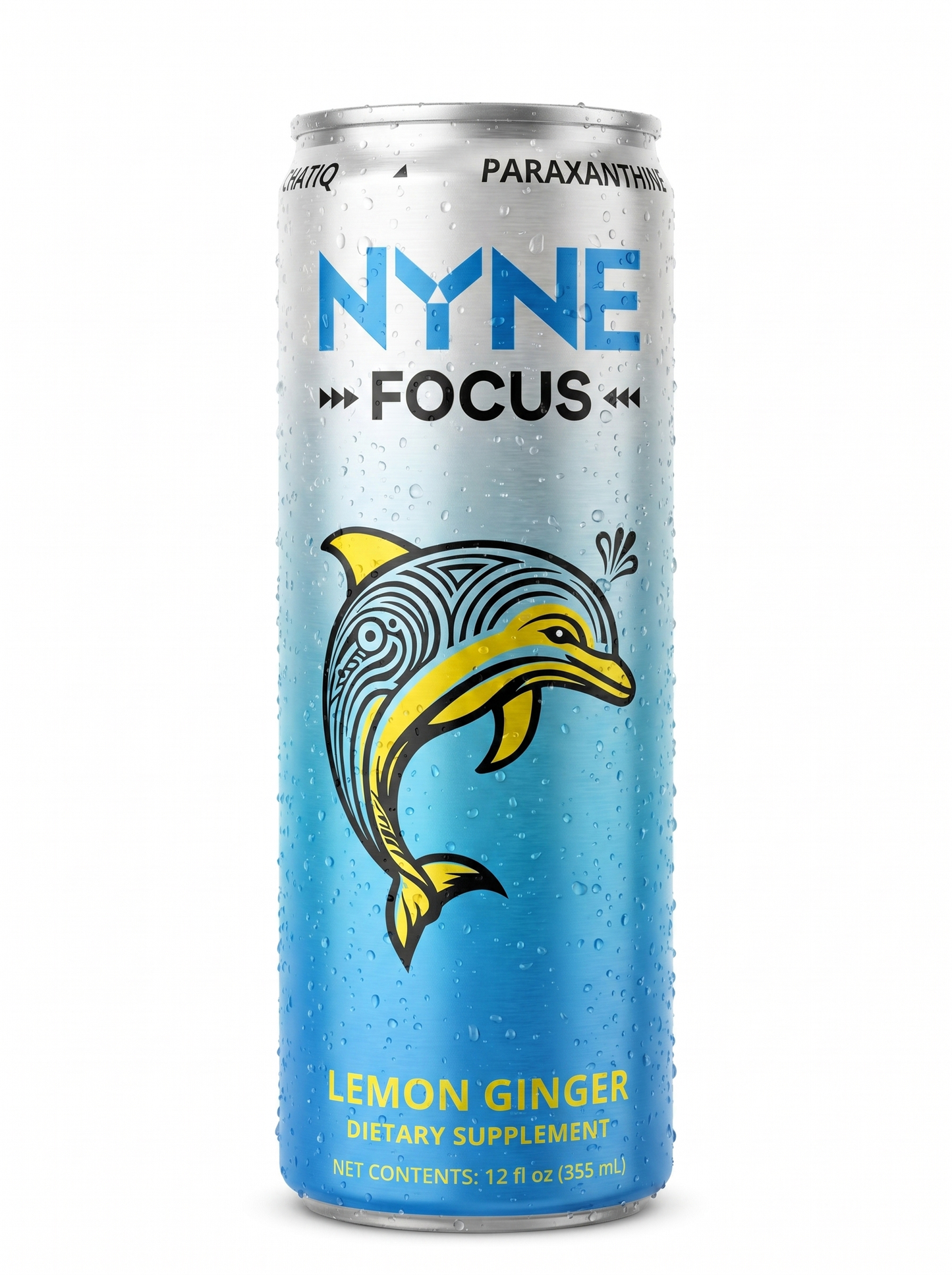 NYNE Focus Lemon Ginger - 12 Pack