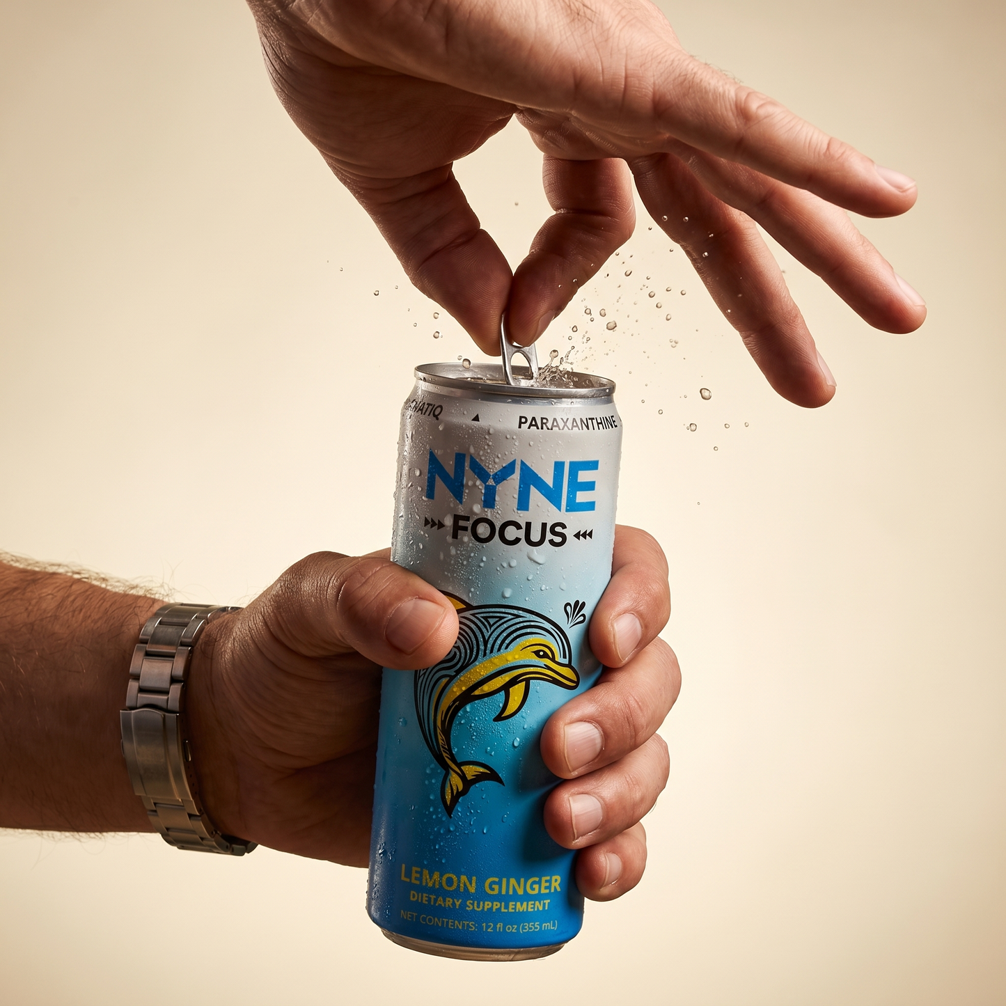 NYNE Focus Lemon Ginger - 12 Pack